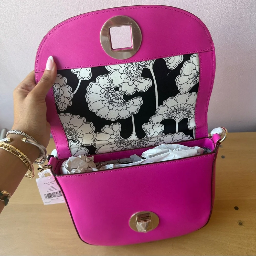 Brand New With Tags Women’s Hot Pink Kate Spade Shoulder Bag